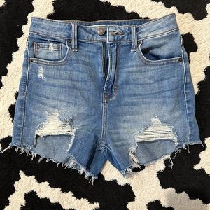High rise shorts